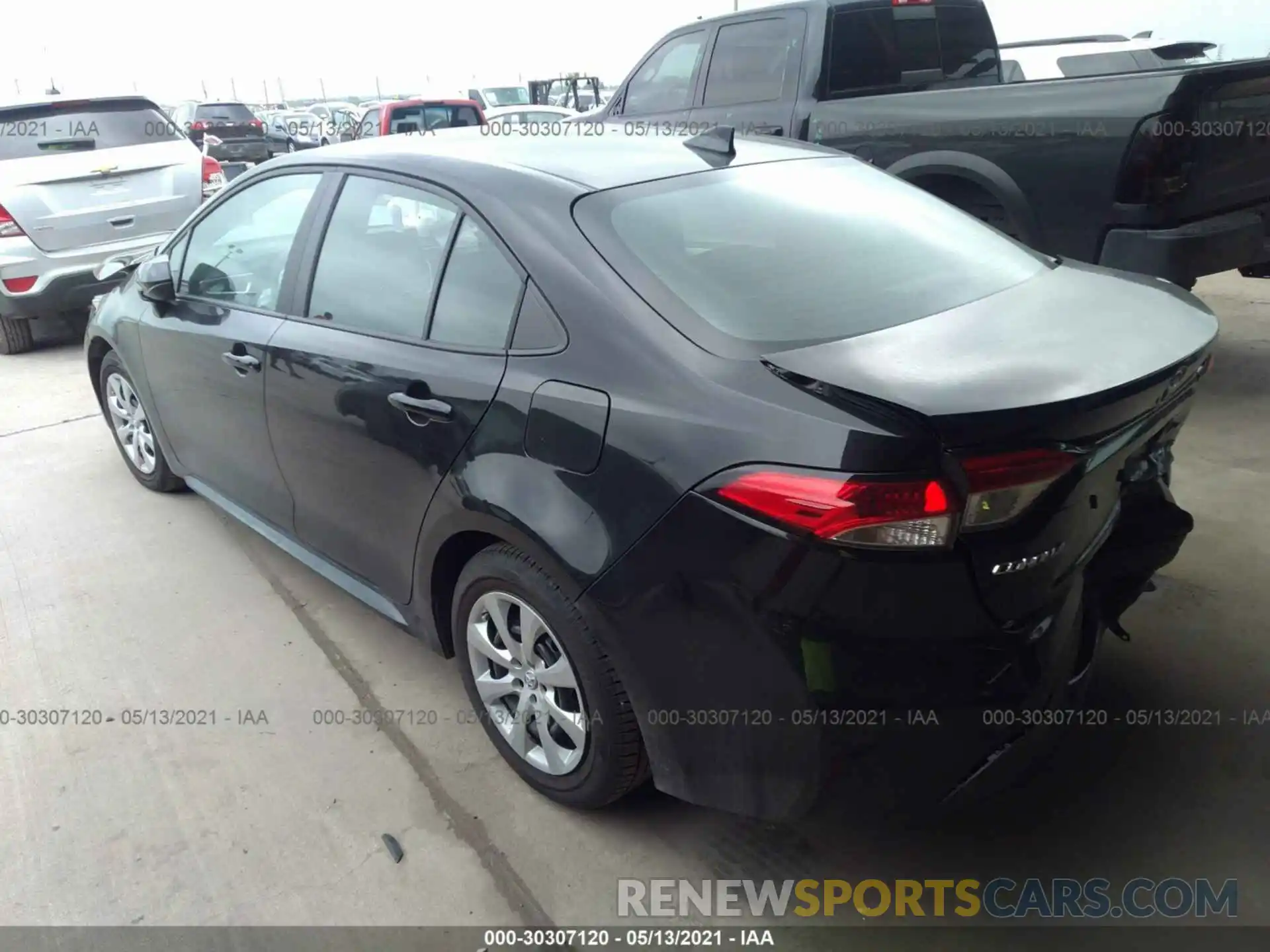 3 Photograph of a damaged car 5YFEPMAE2MP231321 TOYOTA COROLLA 2021