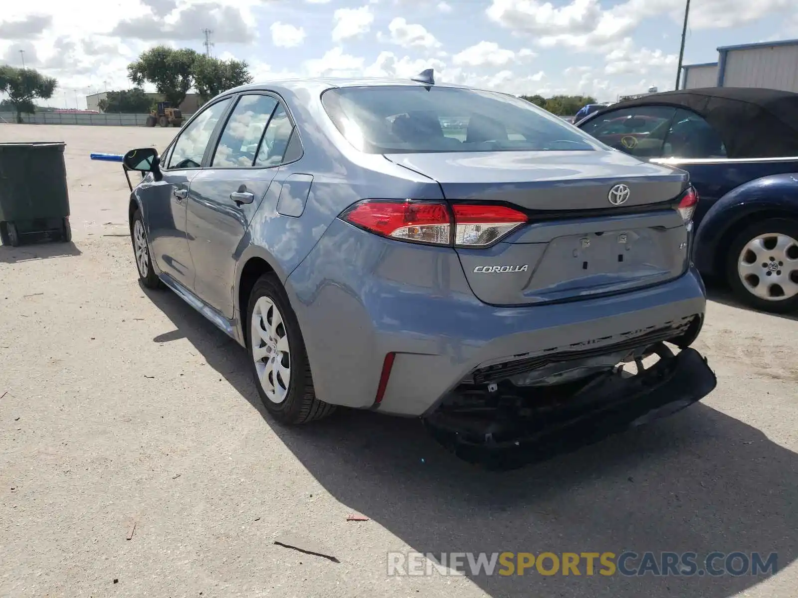 3 Photograph of a damaged car 5YFEPMAE2MP231433 TOYOTA COROLLA 2021