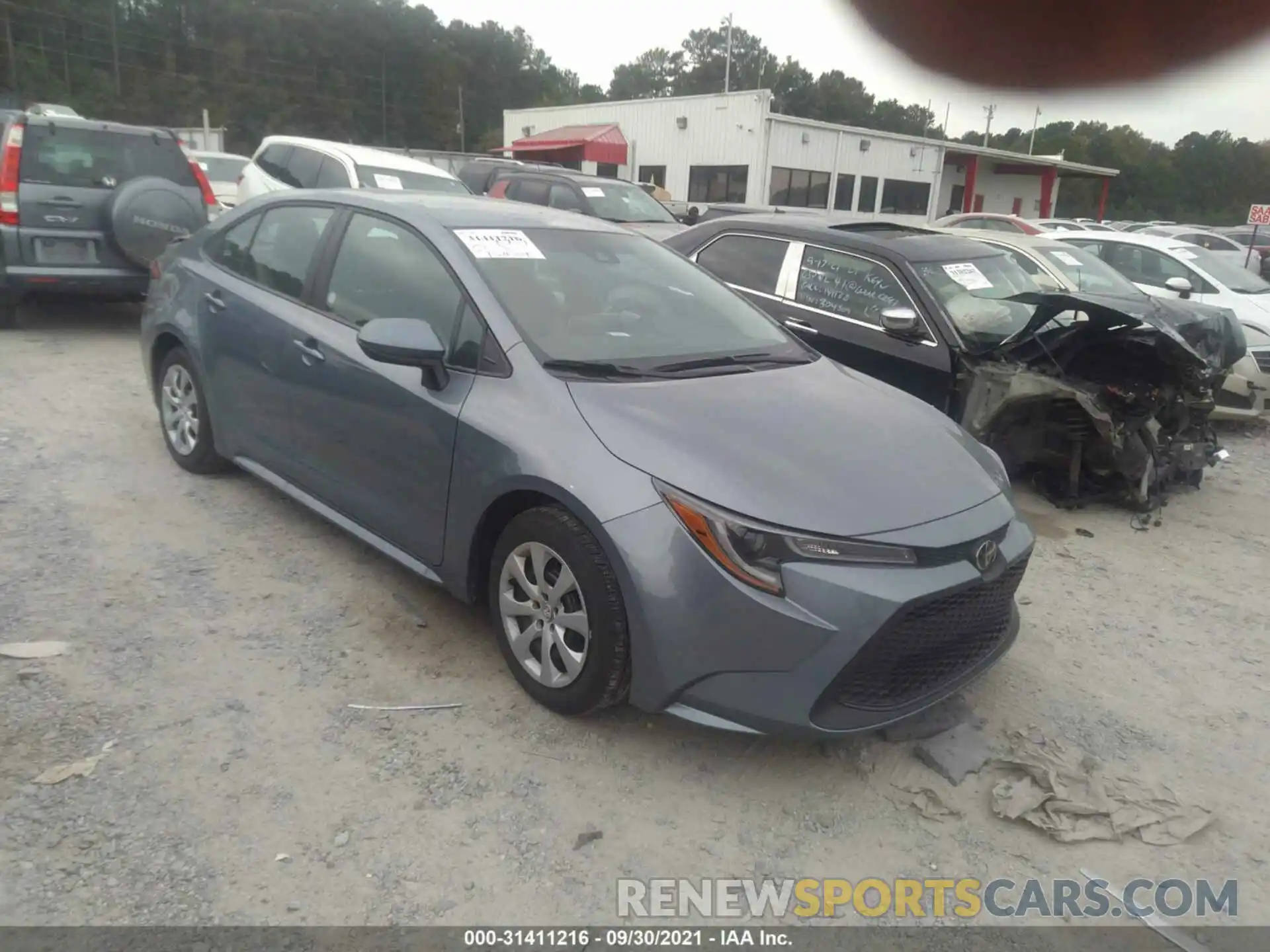 1 Photograph of a damaged car 5YFEPMAE2MP231836 TOYOTA COROLLA 2021