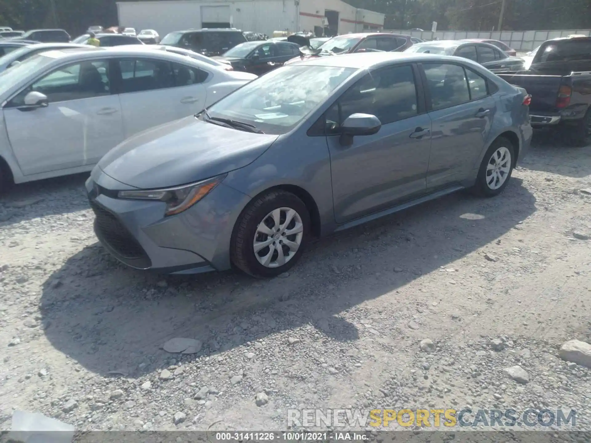 2 Photograph of a damaged car 5YFEPMAE2MP232646 TOYOTA COROLLA 2021