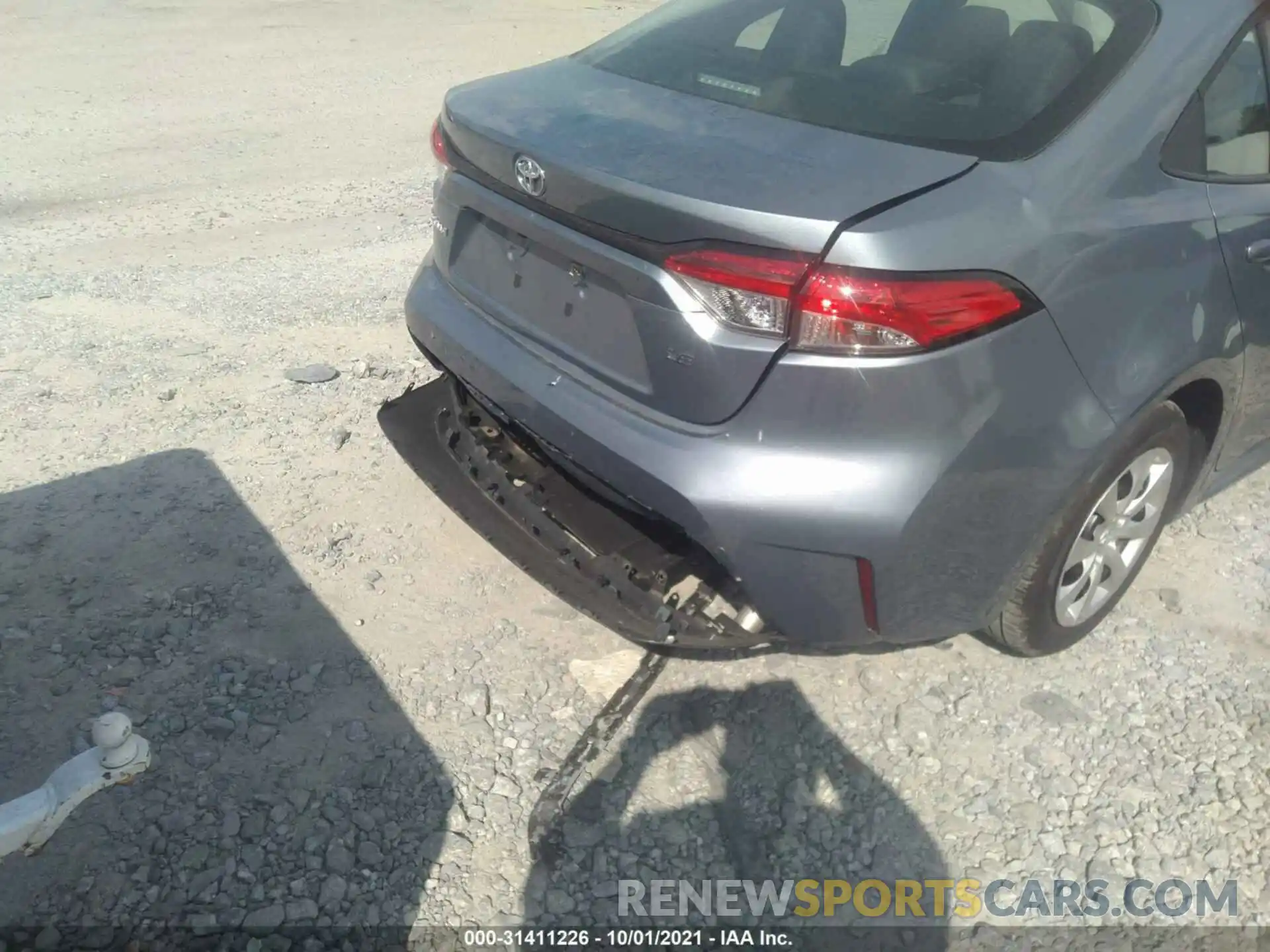 6 Photograph of a damaged car 5YFEPMAE2MP232646 TOYOTA COROLLA 2021