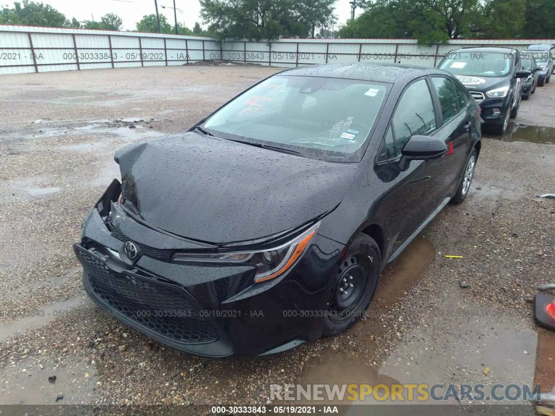 2 Photograph of a damaged car 5YFEPMAE2MP232789 TOYOTA COROLLA 2021