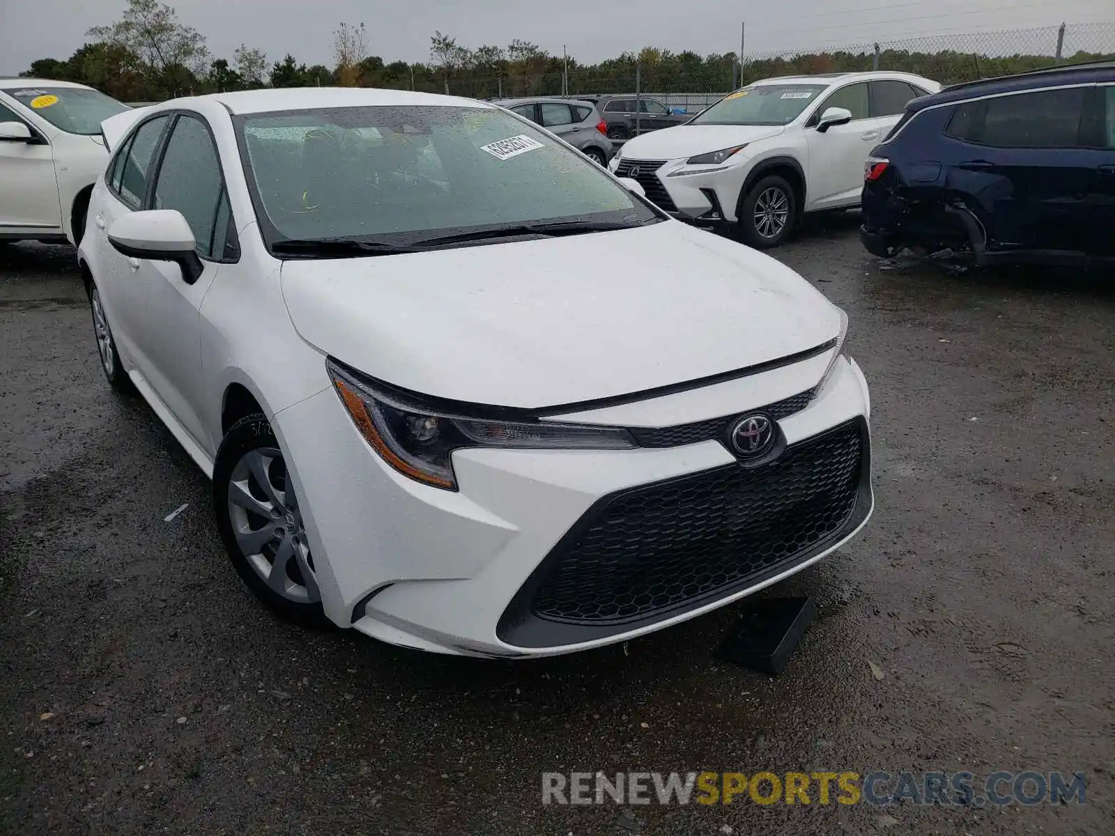 1 Photograph of a damaged car 5YFEPMAE2MP233134 TOYOTA COROLLA 2021