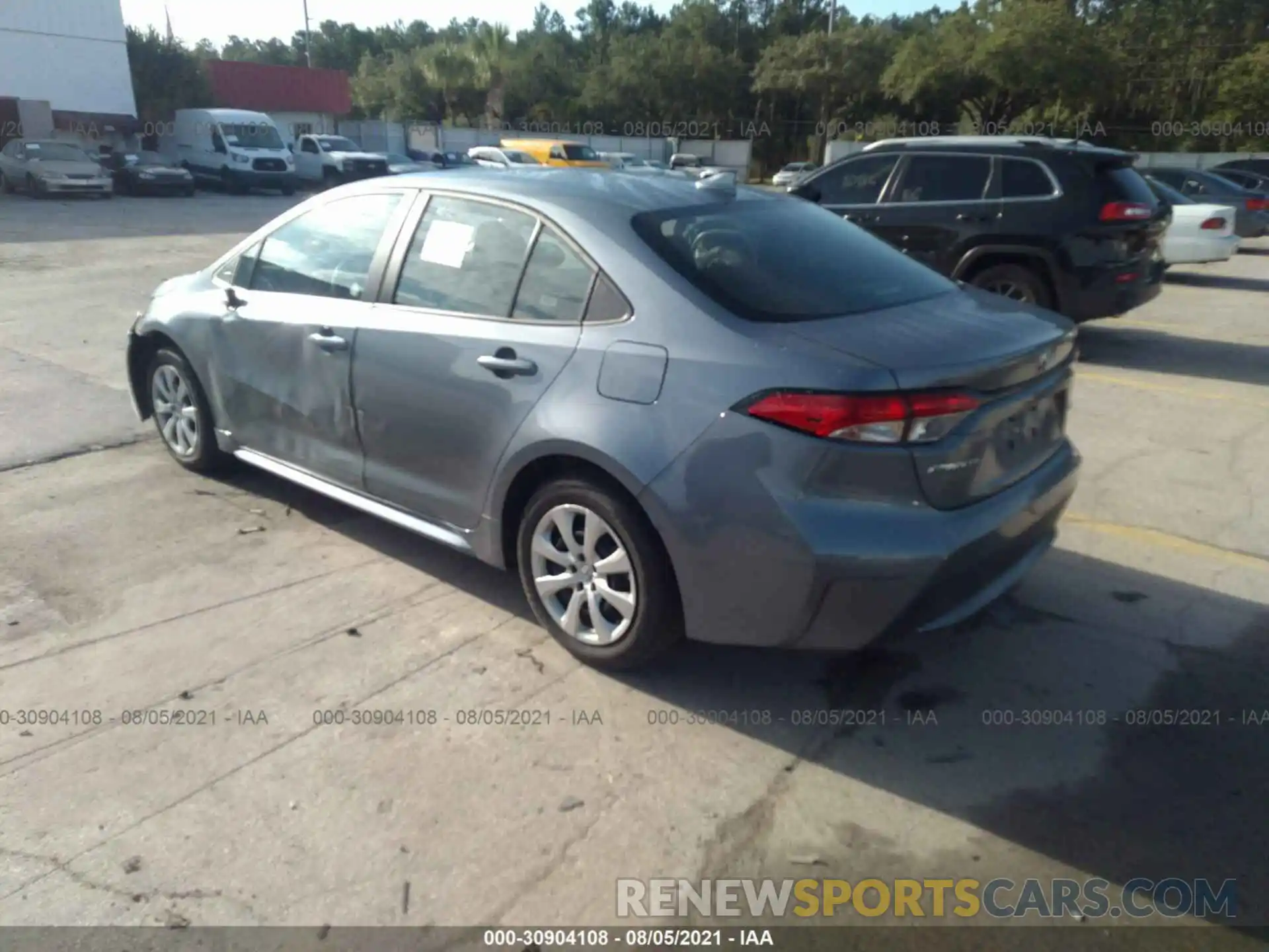 3 Photograph of a damaged car 5YFEPMAE2MP233148 TOYOTA COROLLA 2021