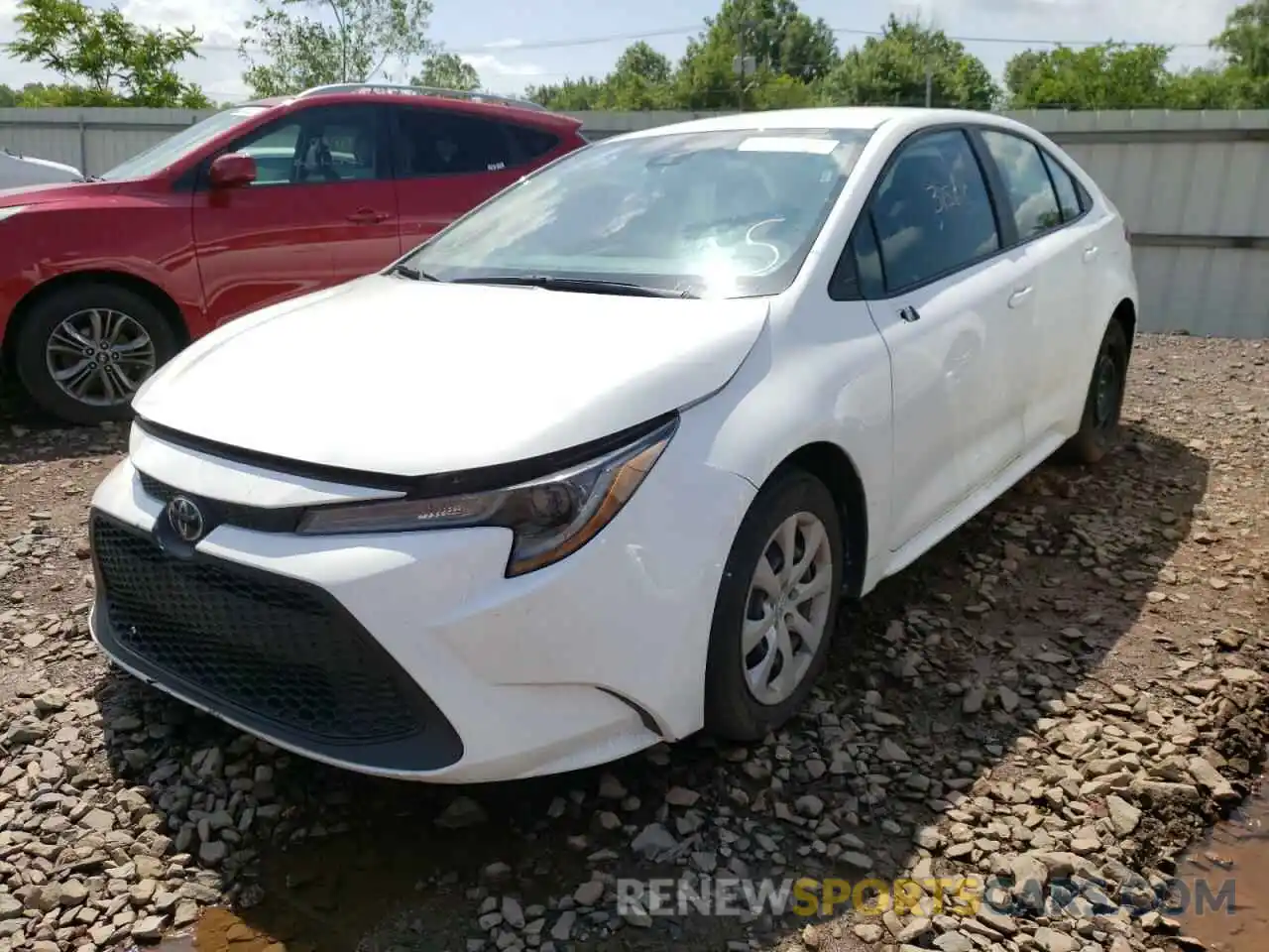 2 Photograph of a damaged car 5YFEPMAE2MP234381 TOYOTA COROLLA 2021