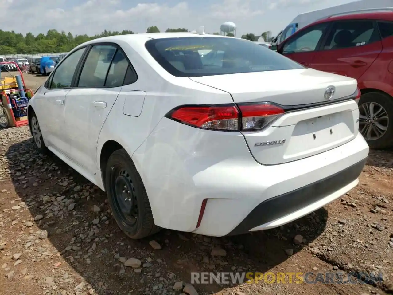 3 Photograph of a damaged car 5YFEPMAE2MP234381 TOYOTA COROLLA 2021