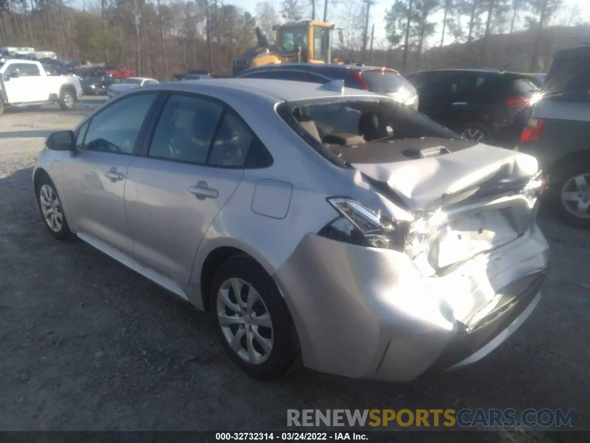 3 Photograph of a damaged car 5YFEPMAE2MP234493 TOYOTA COROLLA 2021