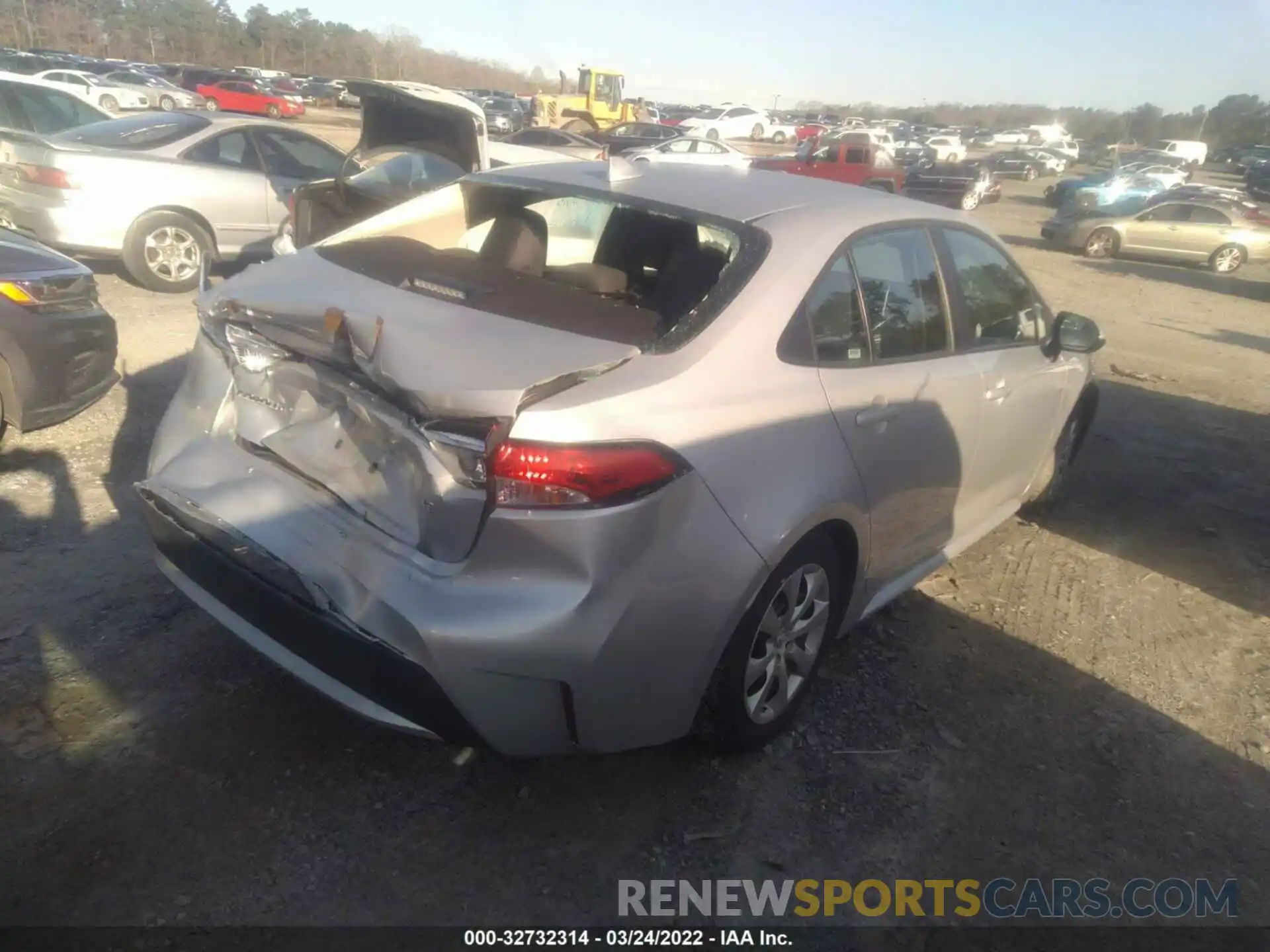 4 Photograph of a damaged car 5YFEPMAE2MP234493 TOYOTA COROLLA 2021