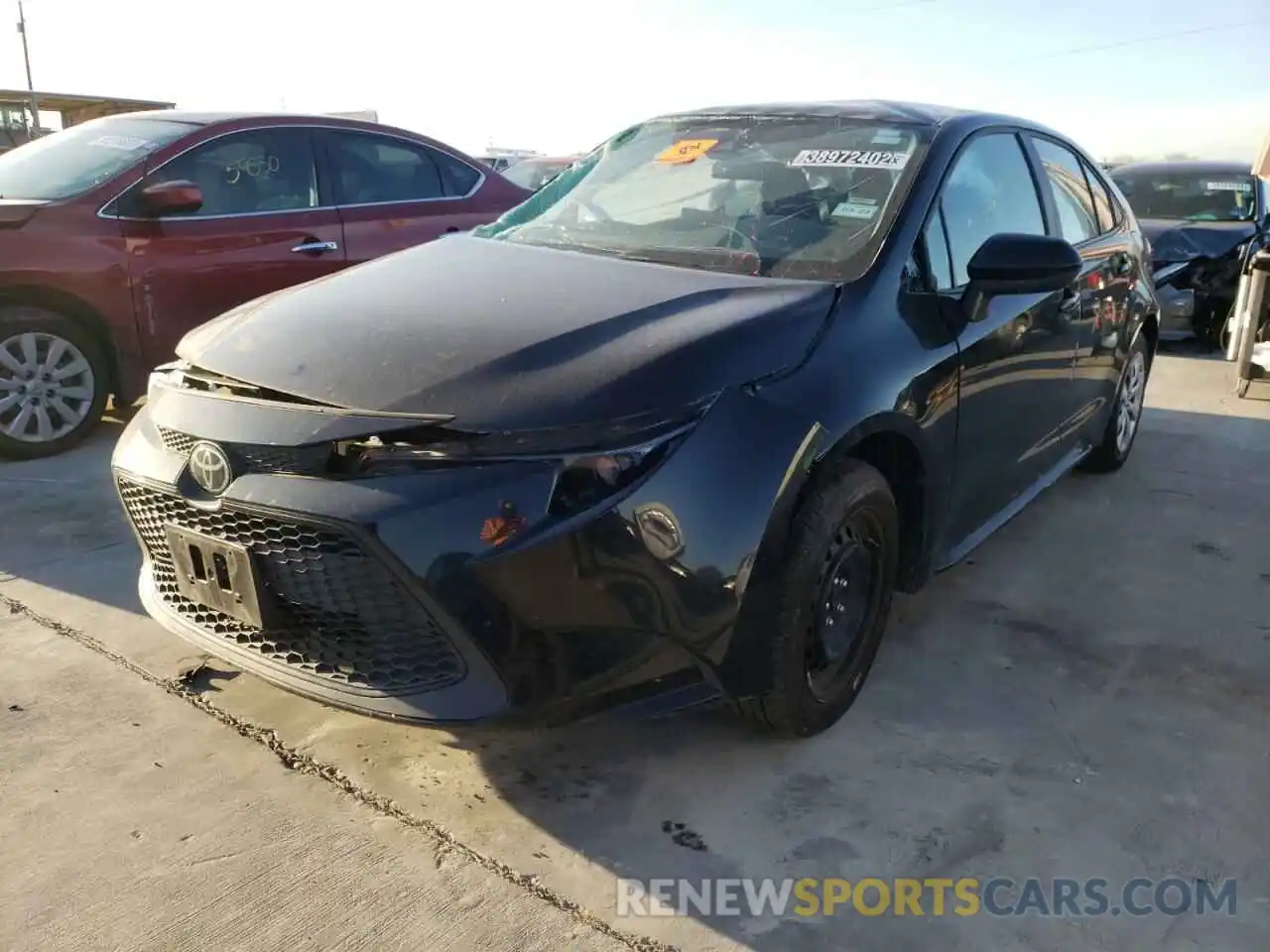 2 Photograph of a damaged car 5YFEPMAE2MP235143 TOYOTA COROLLA 2021