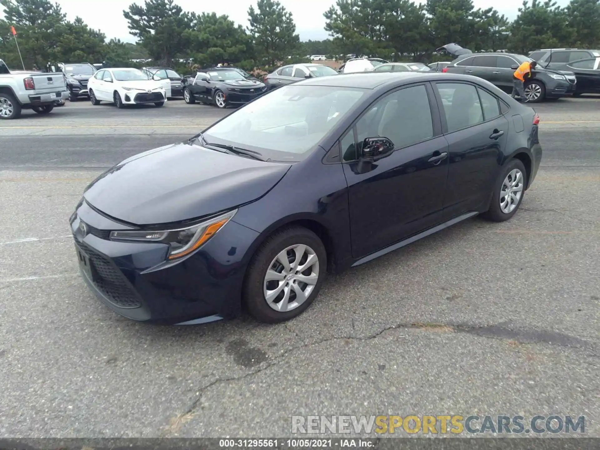 2 Photograph of a damaged car 5YFEPMAE2MP237555 TOYOTA COROLLA 2021