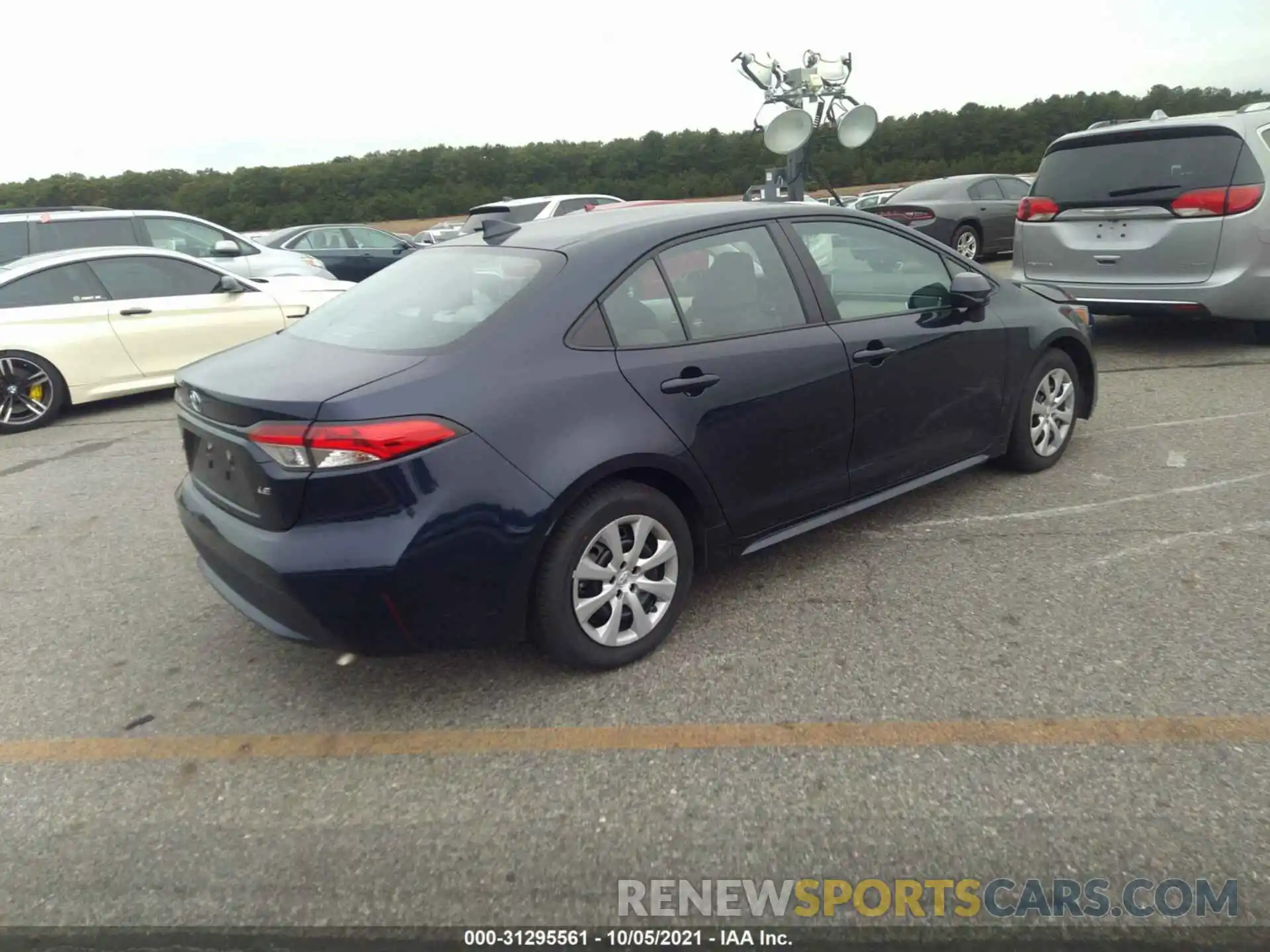 4 Photograph of a damaged car 5YFEPMAE2MP237555 TOYOTA COROLLA 2021