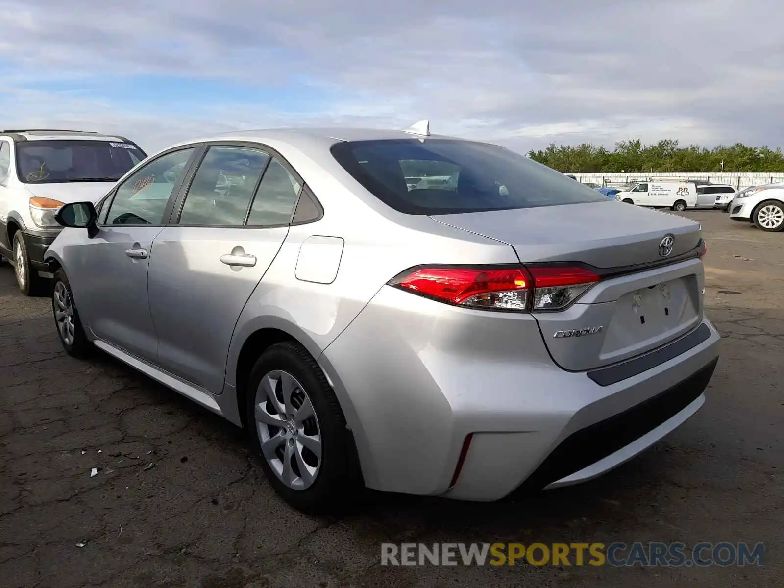 3 Photograph of a damaged car 5YFEPMAE2MP237765 TOYOTA COROLLA 2021