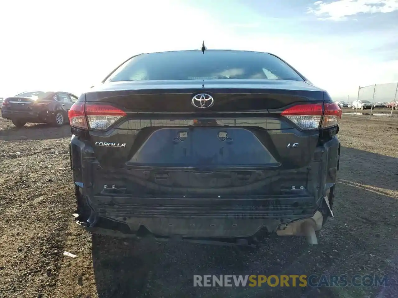 6 Photograph of a damaged car 5YFEPMAE2MP238186 TOYOTA COROLLA 2021