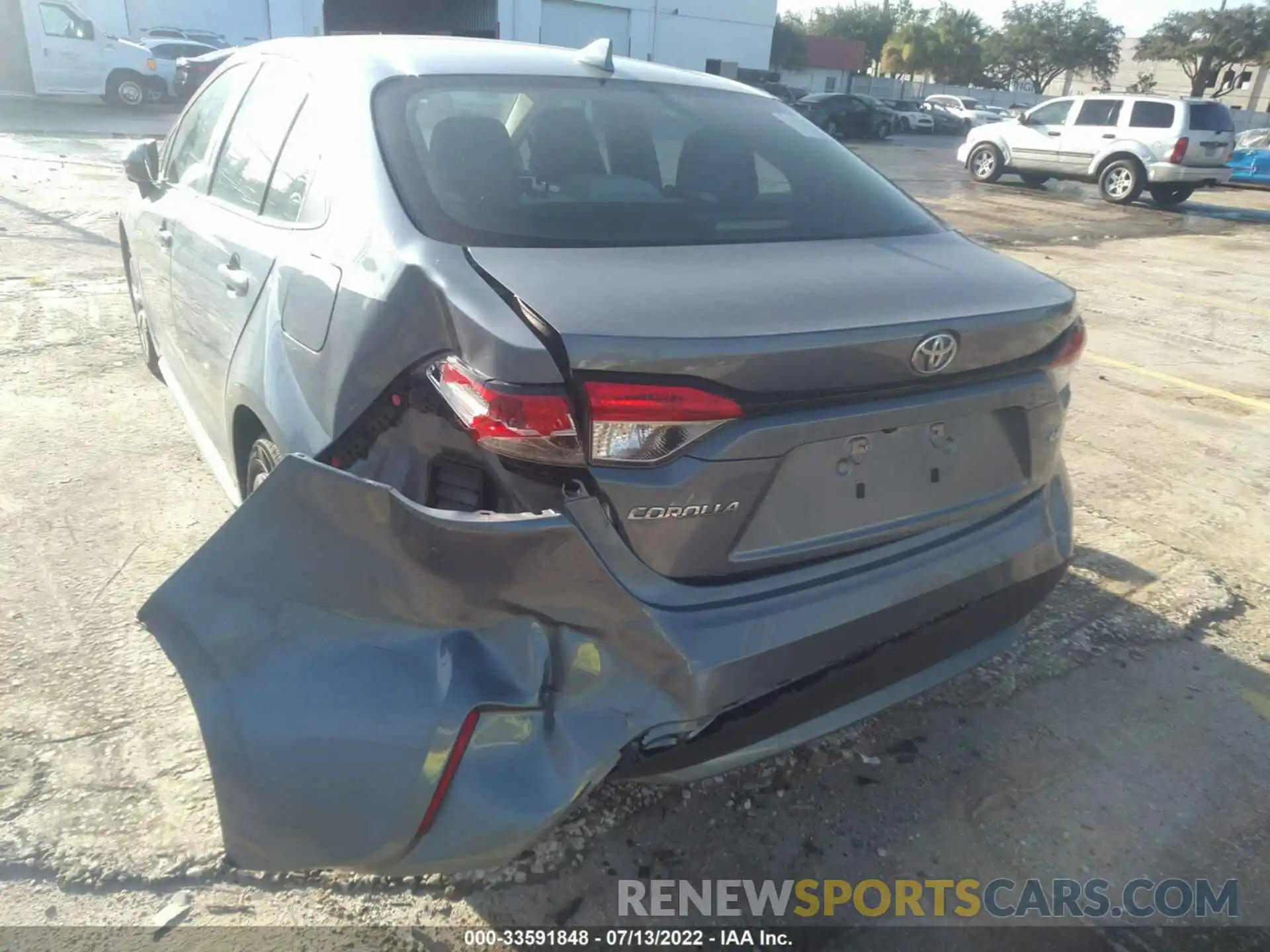 6 Photograph of a damaged car 5YFEPMAE2MP240777 TOYOTA COROLLA 2021