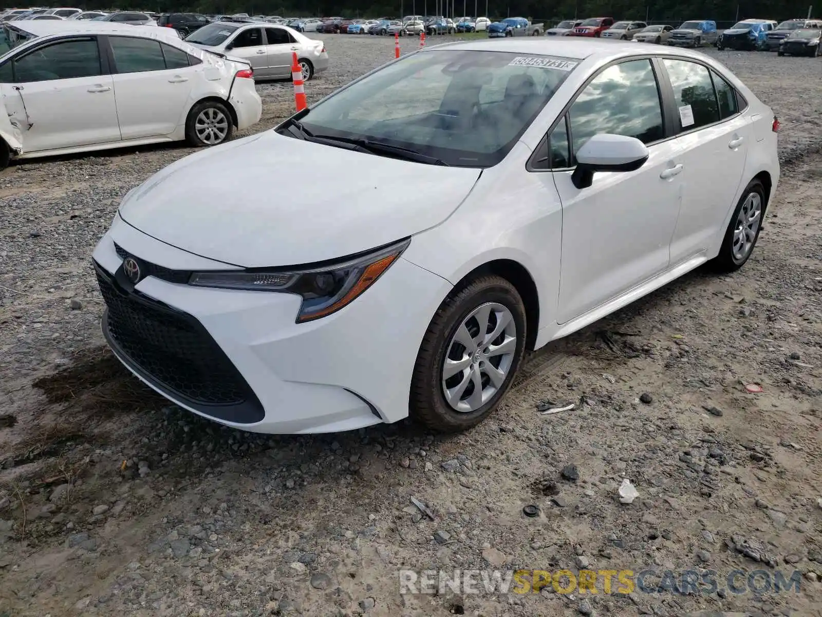 2 Photograph of a damaged car 5YFEPMAE2MP241718 TOYOTA COROLLA 2021