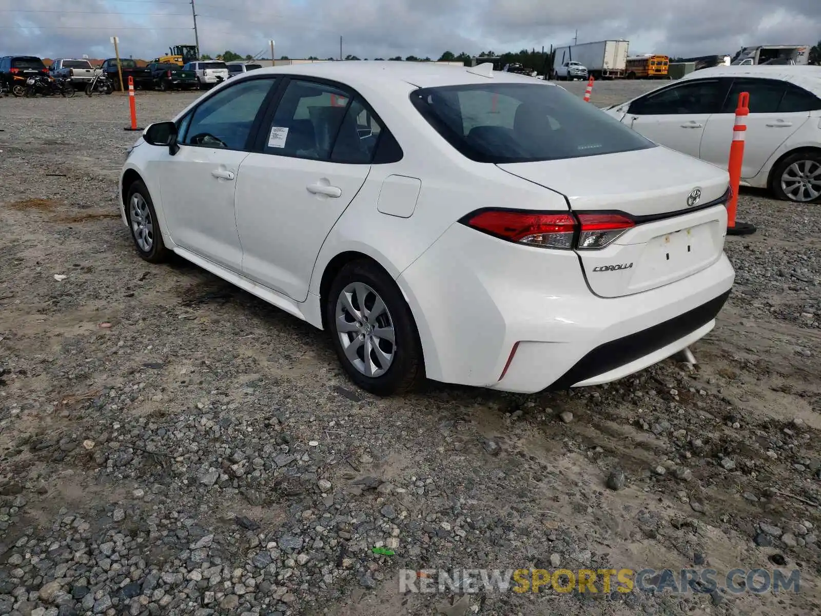 3 Photograph of a damaged car 5YFEPMAE2MP241718 TOYOTA COROLLA 2021