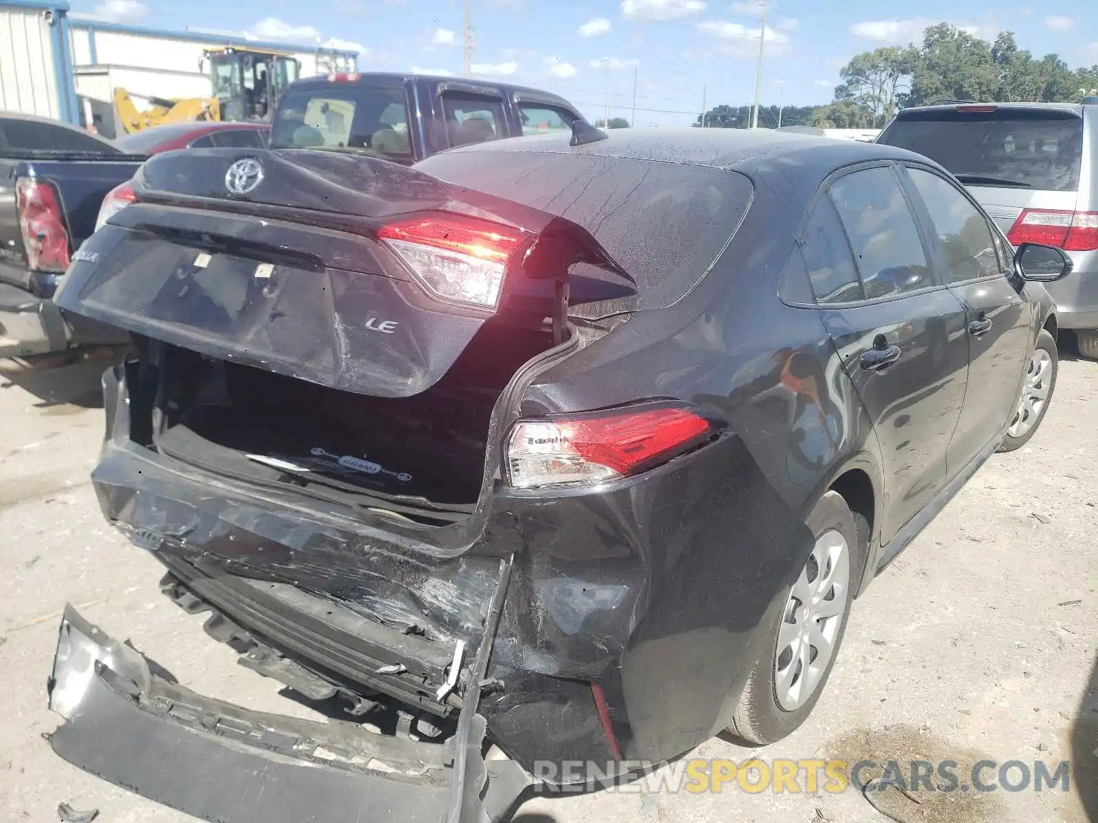 9 Photograph of a damaged car 5YFEPMAE2MP242058 TOYOTA COROLLA 2021