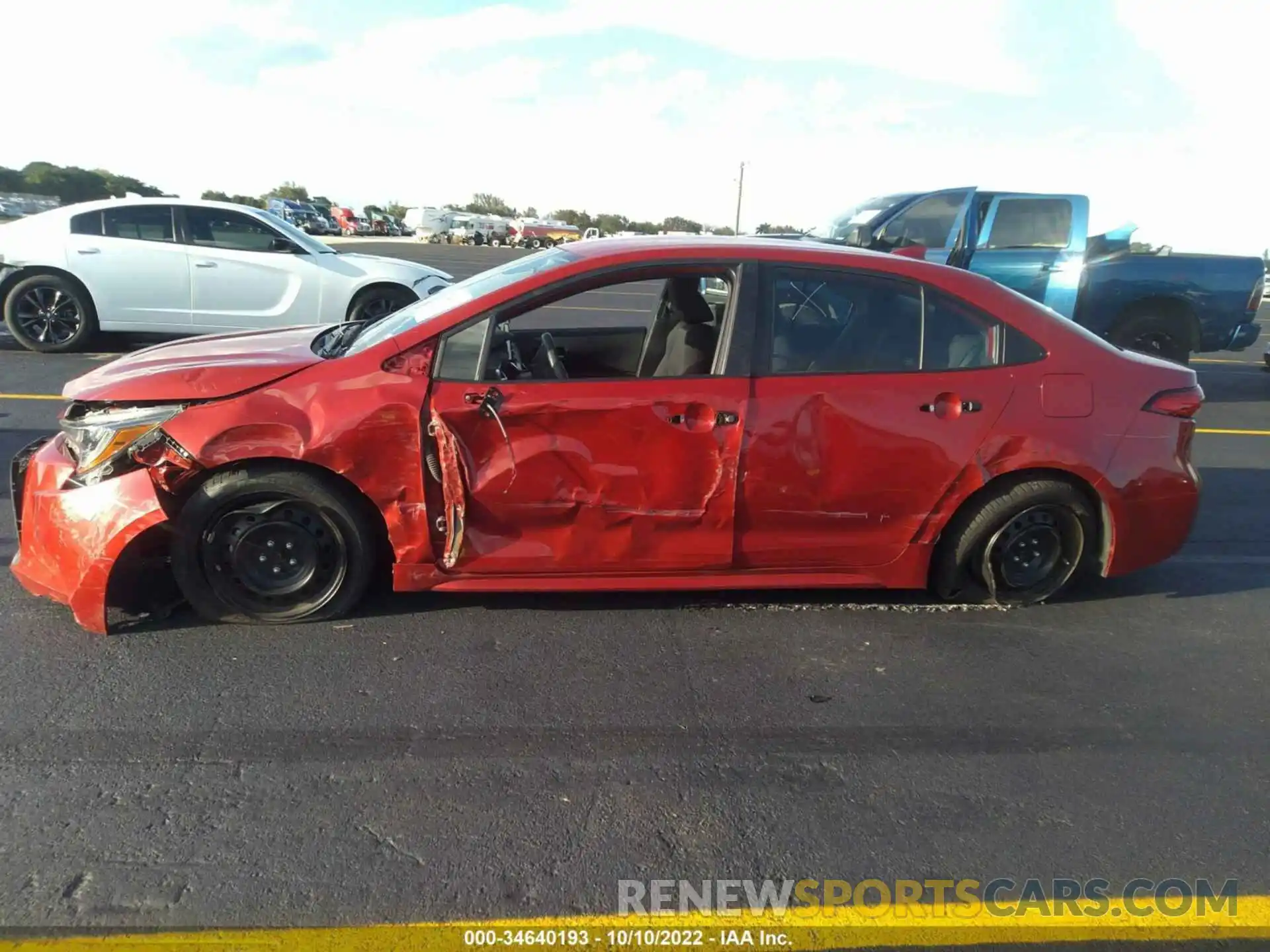 6 Photograph of a damaged car 5YFEPMAE2MP242187 TOYOTA COROLLA 2021