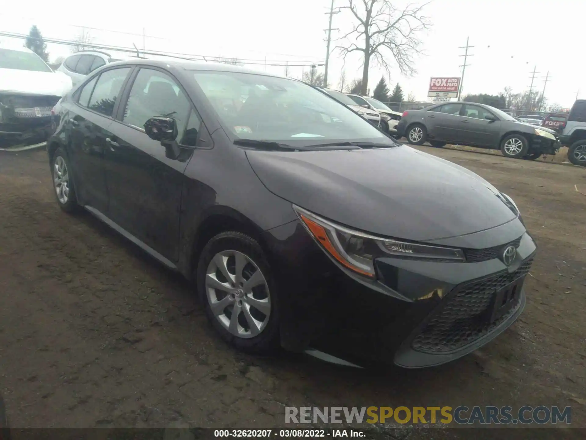 1 Photograph of a damaged car 5YFEPMAE2MP242271 TOYOTA COROLLA 2021