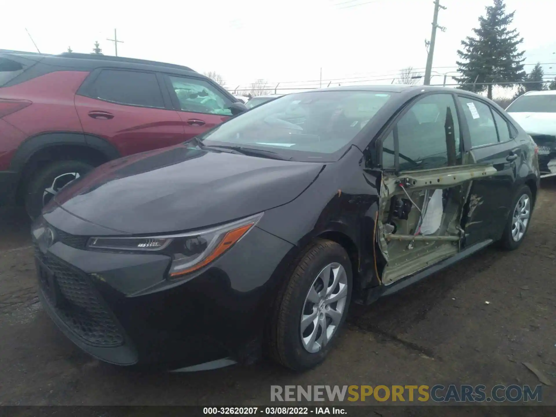 2 Photograph of a damaged car 5YFEPMAE2MP242271 TOYOTA COROLLA 2021