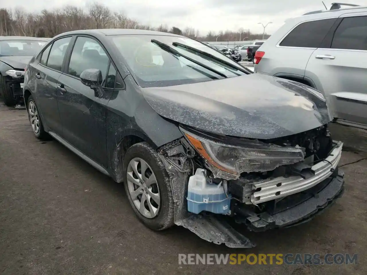 1 Photograph of a damaged car 5YFEPMAE2MP242500 TOYOTA COROLLA 2021