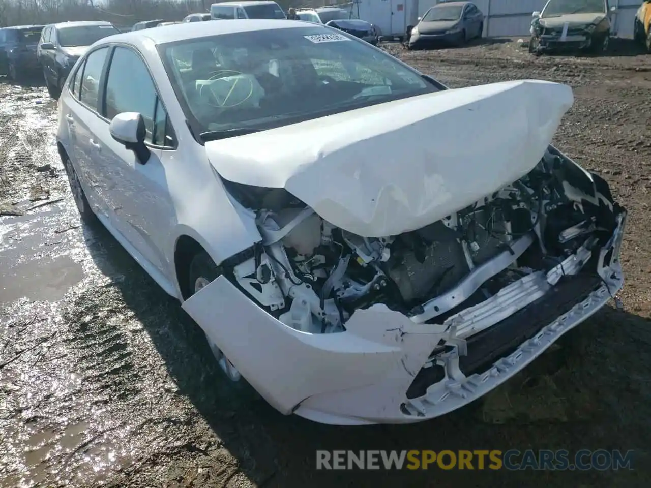 1 Photograph of a damaged car 5YFEPMAE2MP242710 TOYOTA COROLLA 2021