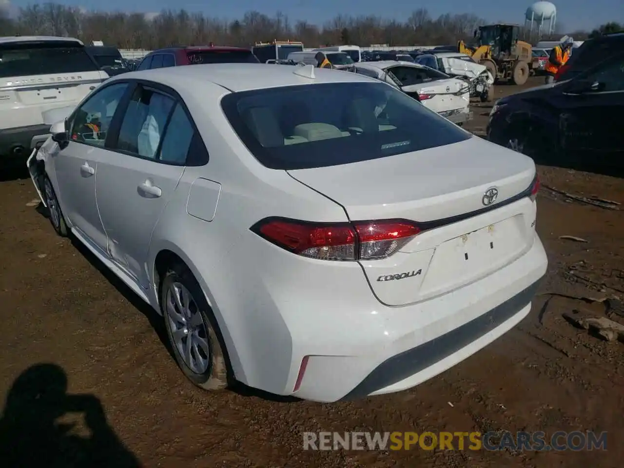 3 Photograph of a damaged car 5YFEPMAE2MP242710 TOYOTA COROLLA 2021