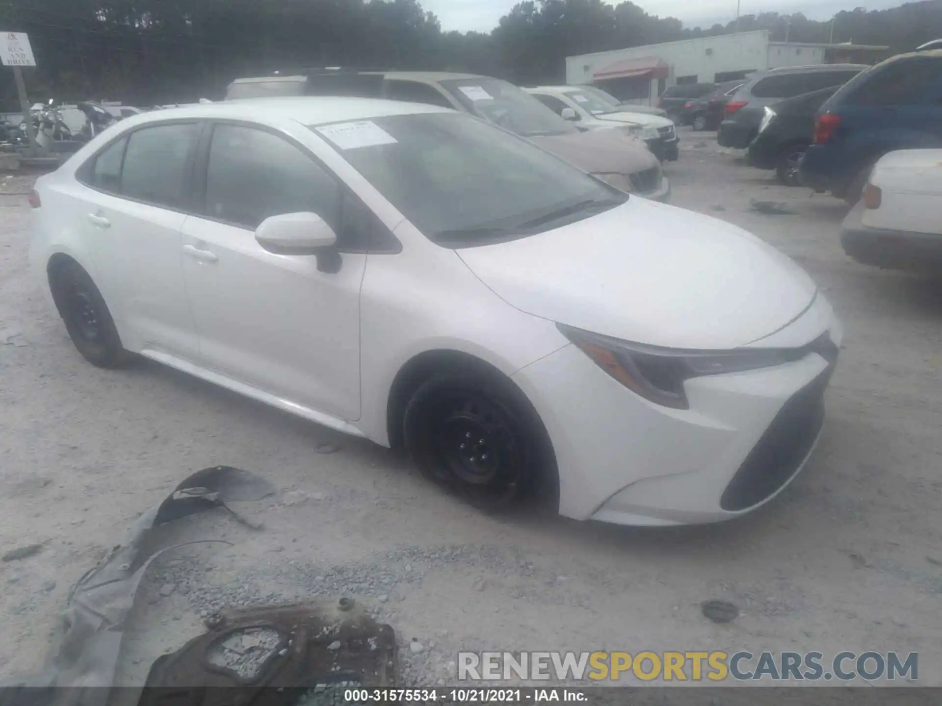 1 Photograph of a damaged car 5YFEPMAE2MP245025 TOYOTA COROLLA 2021