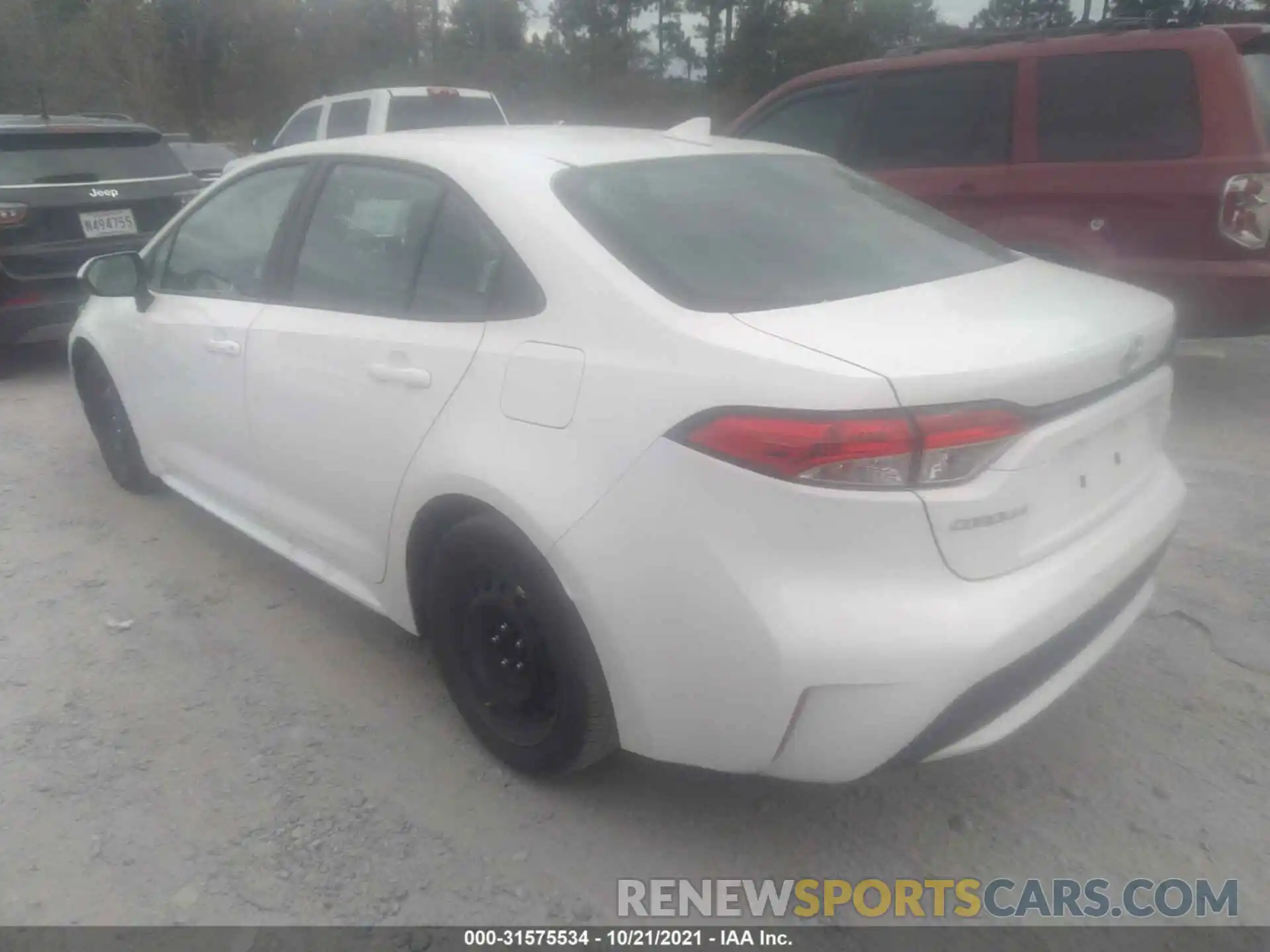 3 Photograph of a damaged car 5YFEPMAE2MP245025 TOYOTA COROLLA 2021