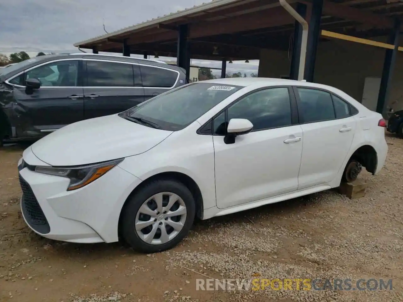 1 Photograph of a damaged car 5YFEPMAE2MP245767 TOYOTA COROLLA 2021