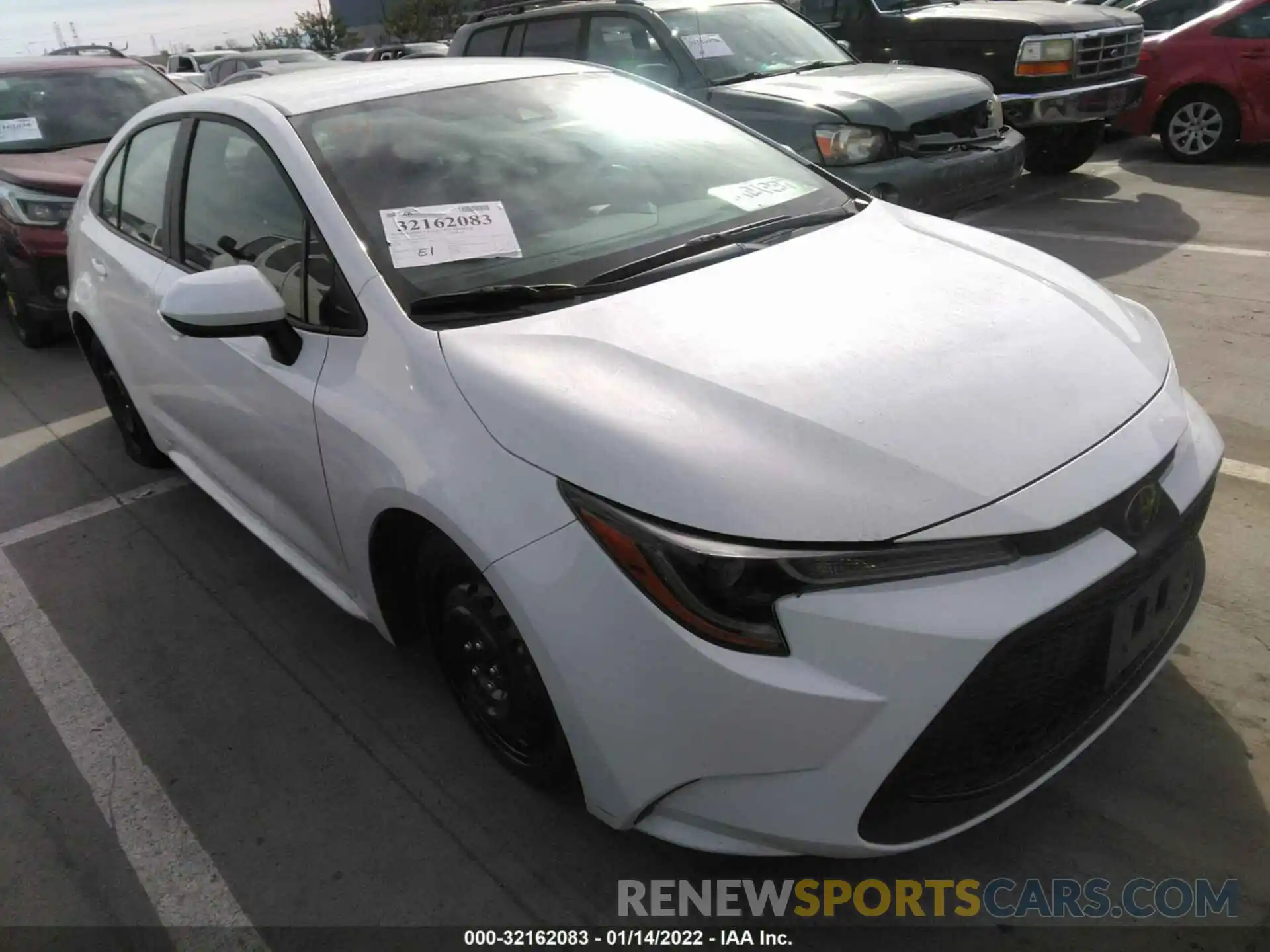 1 Photograph of a damaged car 5YFEPMAE2MP246854 TOYOTA COROLLA 2021