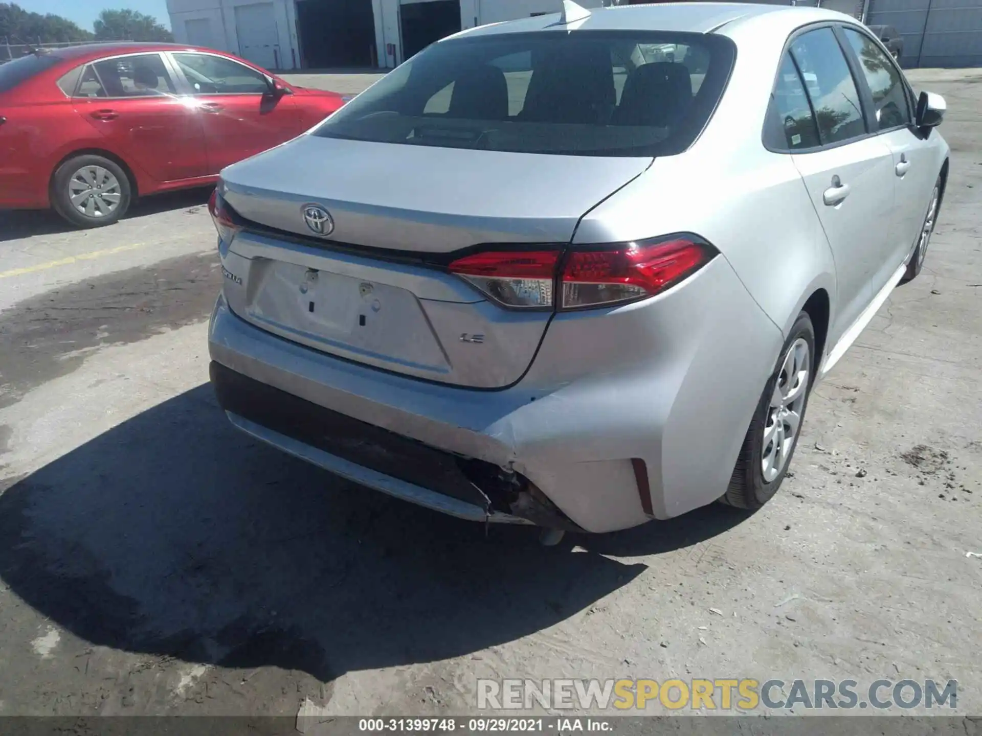 6 Photograph of a damaged car 5YFEPMAE2MP246871 TOYOTA COROLLA 2021