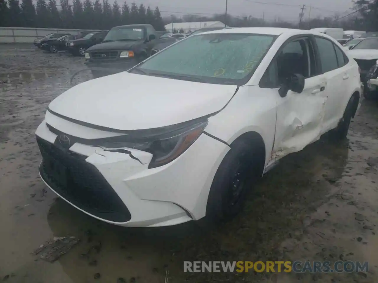 2 Photograph of a damaged car 5YFEPMAE2MP247440 TOYOTA COROLLA 2021