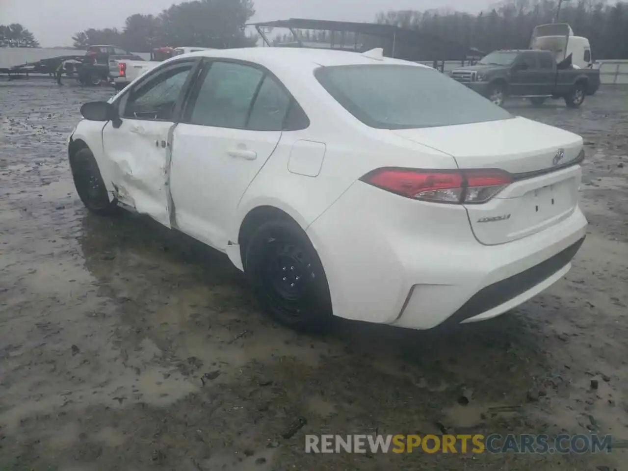 3 Photograph of a damaged car 5YFEPMAE2MP247440 TOYOTA COROLLA 2021