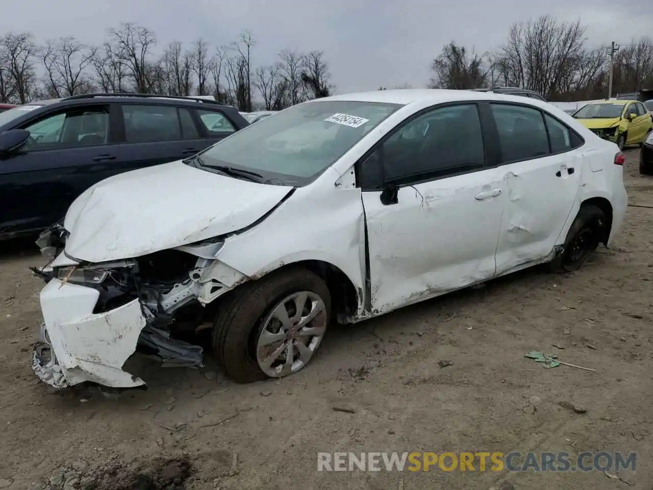 1 Photograph of a damaged car 5YFEPMAE2MP250368 TOYOTA COROLLA 2021