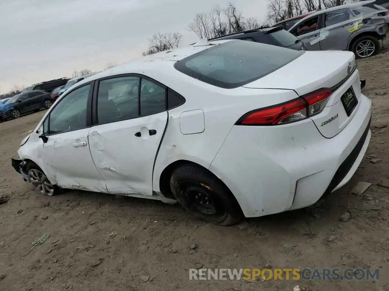 2 Photograph of a damaged car 5YFEPMAE2MP250368 TOYOTA COROLLA 2021