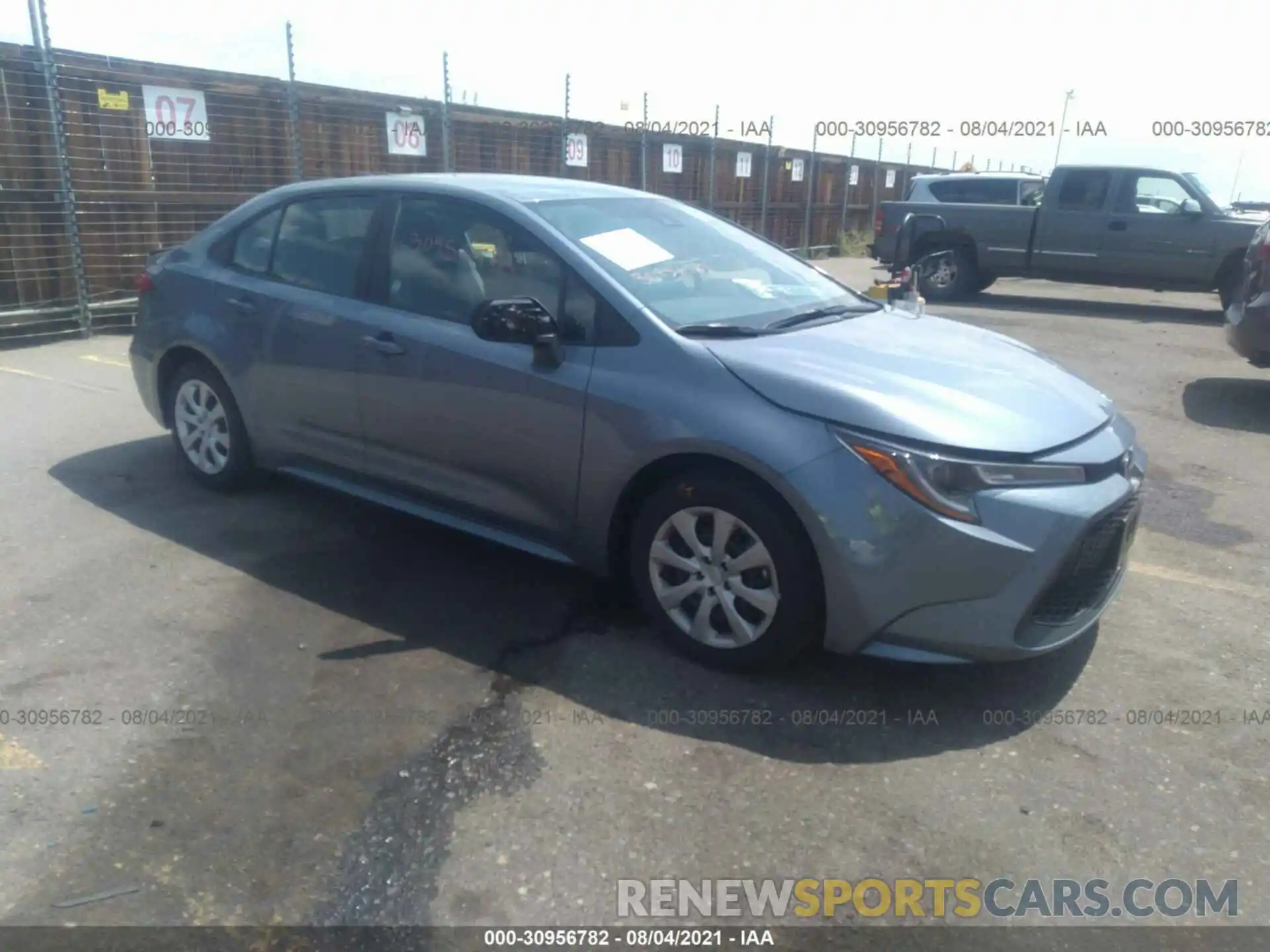 1 Photograph of a damaged car 5YFEPMAE2MP251276 TOYOTA COROLLA 2021