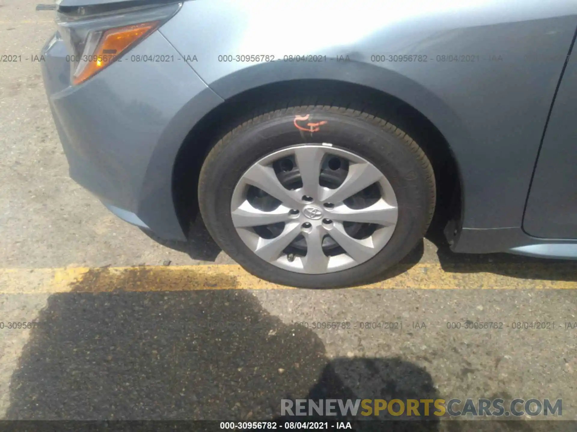 12 Photograph of a damaged car 5YFEPMAE2MP251276 TOYOTA COROLLA 2021