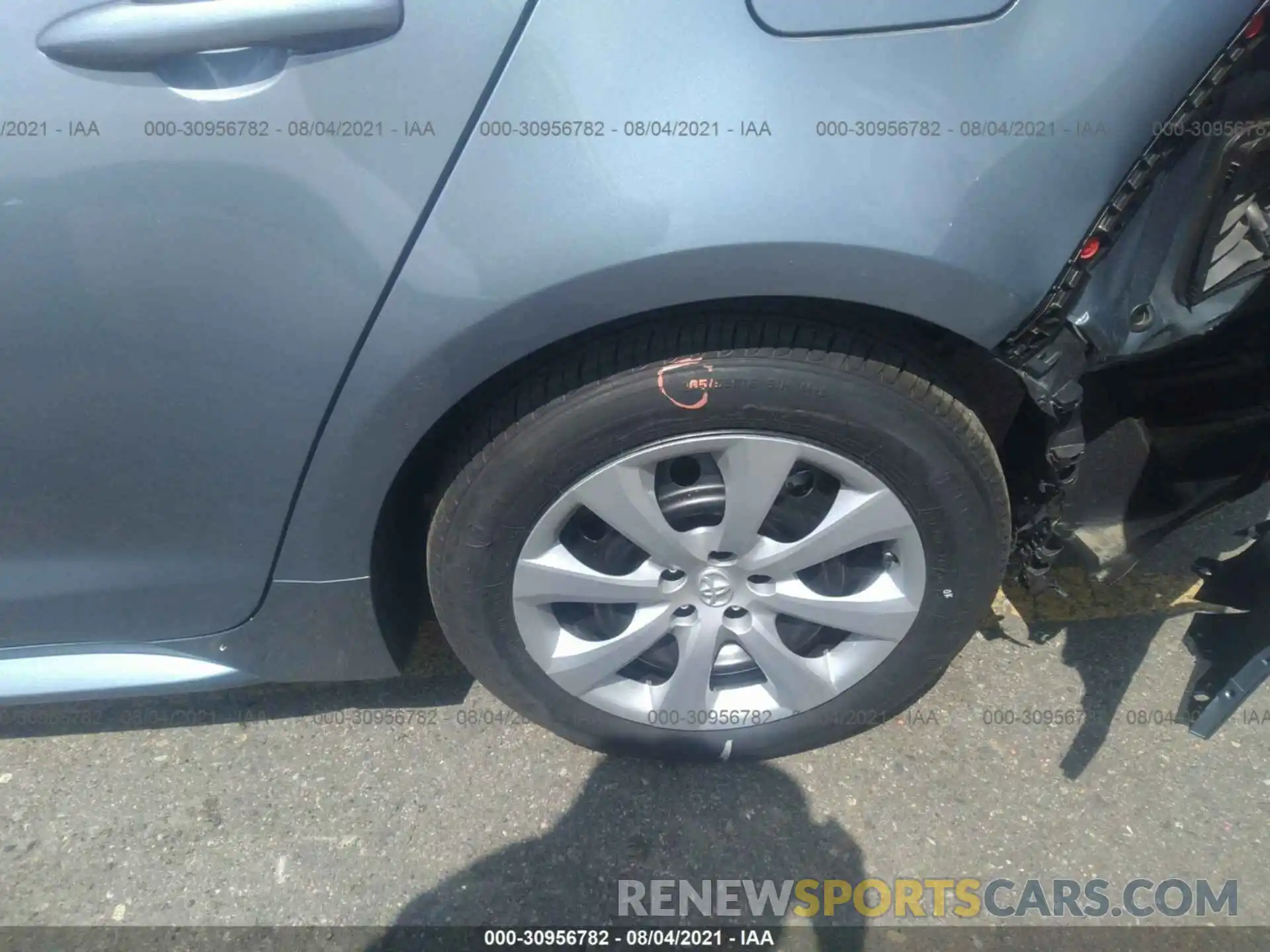 13 Photograph of a damaged car 5YFEPMAE2MP251276 TOYOTA COROLLA 2021