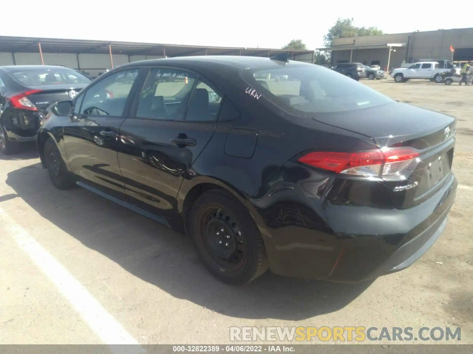 3 Photograph of a damaged car 5YFEPMAE2MP251875 TOYOTA COROLLA 2021