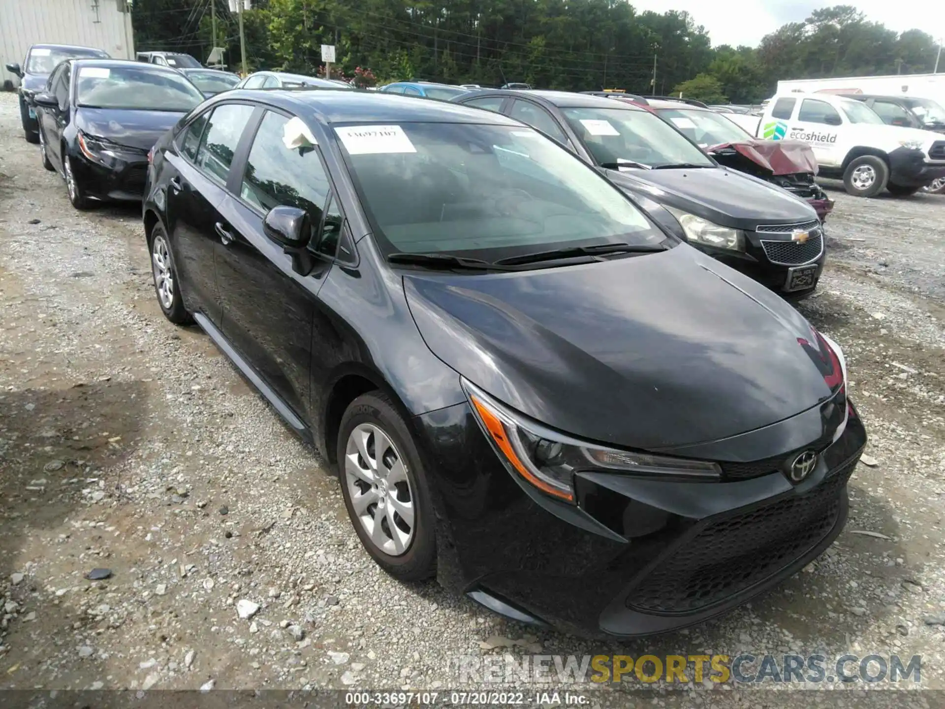 1 Photograph of a damaged car 5YFEPMAE2MP251911 TOYOTA COROLLA 2021