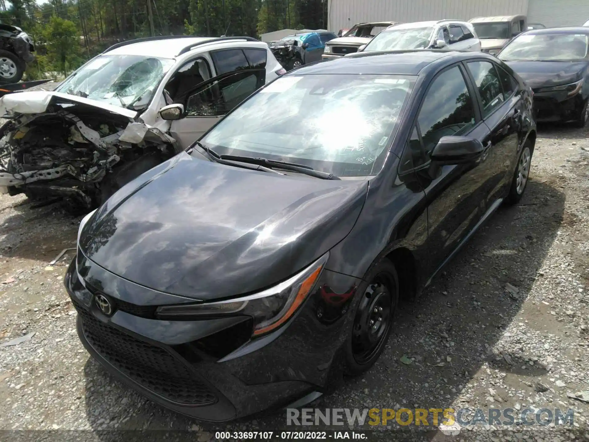 2 Photograph of a damaged car 5YFEPMAE2MP251911 TOYOTA COROLLA 2021