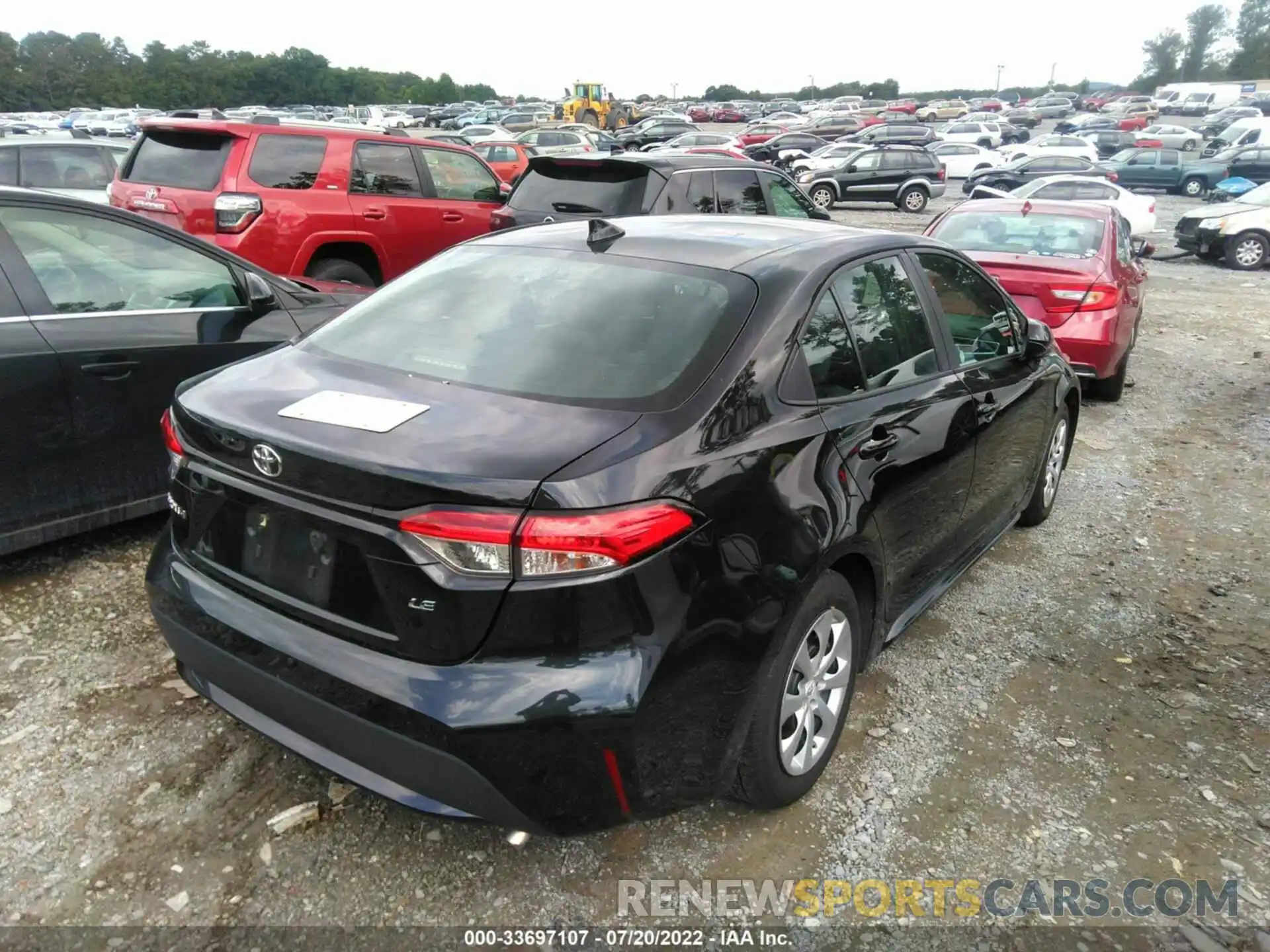 4 Photograph of a damaged car 5YFEPMAE2MP251911 TOYOTA COROLLA 2021