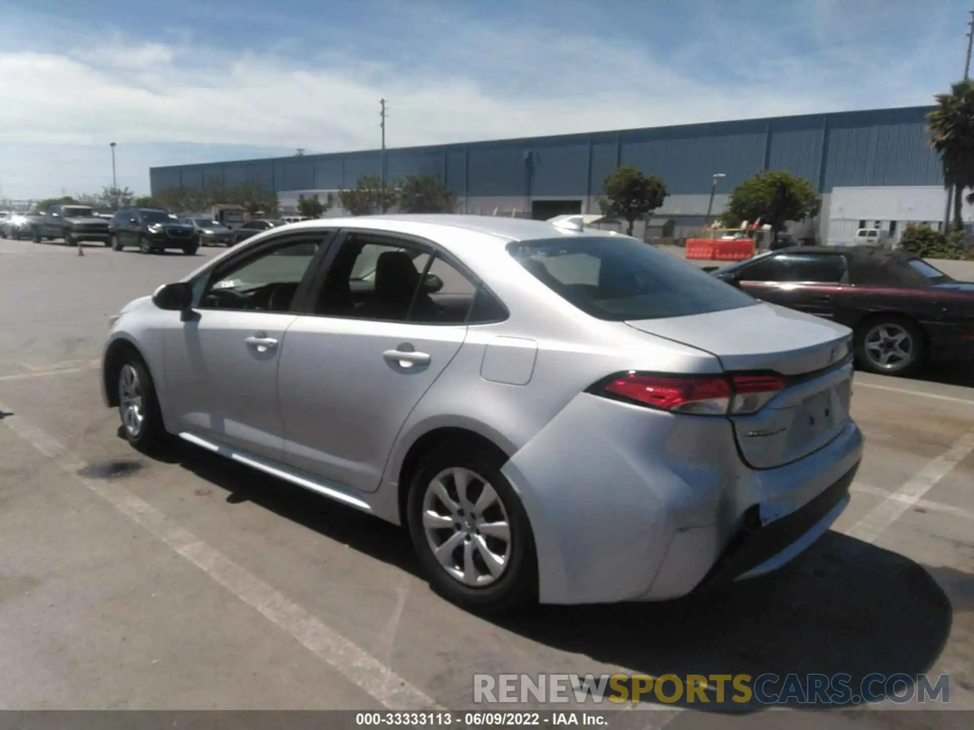 3 Photograph of a damaged car 5YFEPMAE2MP252654 TOYOTA COROLLA 2021