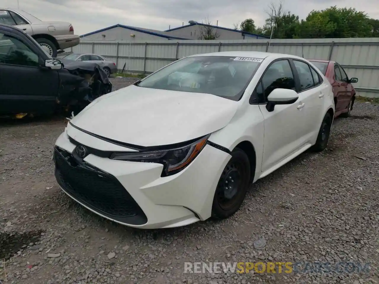 2 Photograph of a damaged car 5YFEPMAE2MP254288 TOYOTA COROLLA 2021