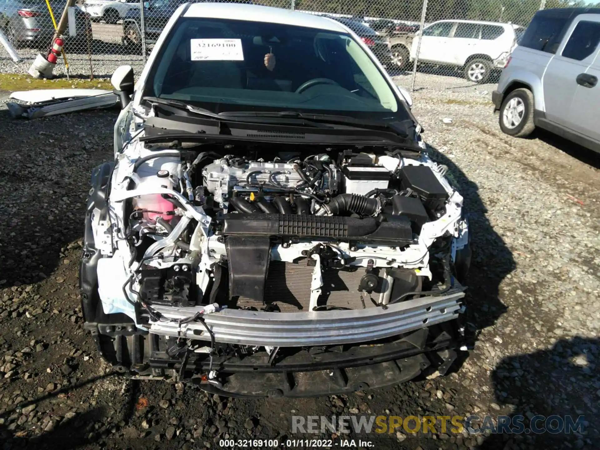 6 Photograph of a damaged car 5YFEPMAE2MP257708 TOYOTA COROLLA 2021