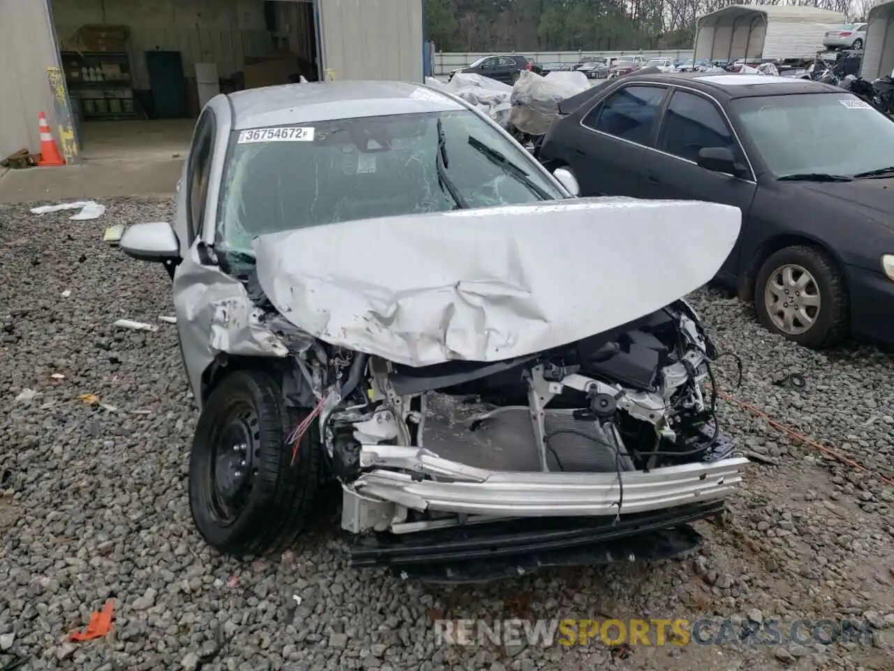 9 Photograph of a damaged car 5YFEPMAE2MP259975 TOYOTA COROLLA 2021