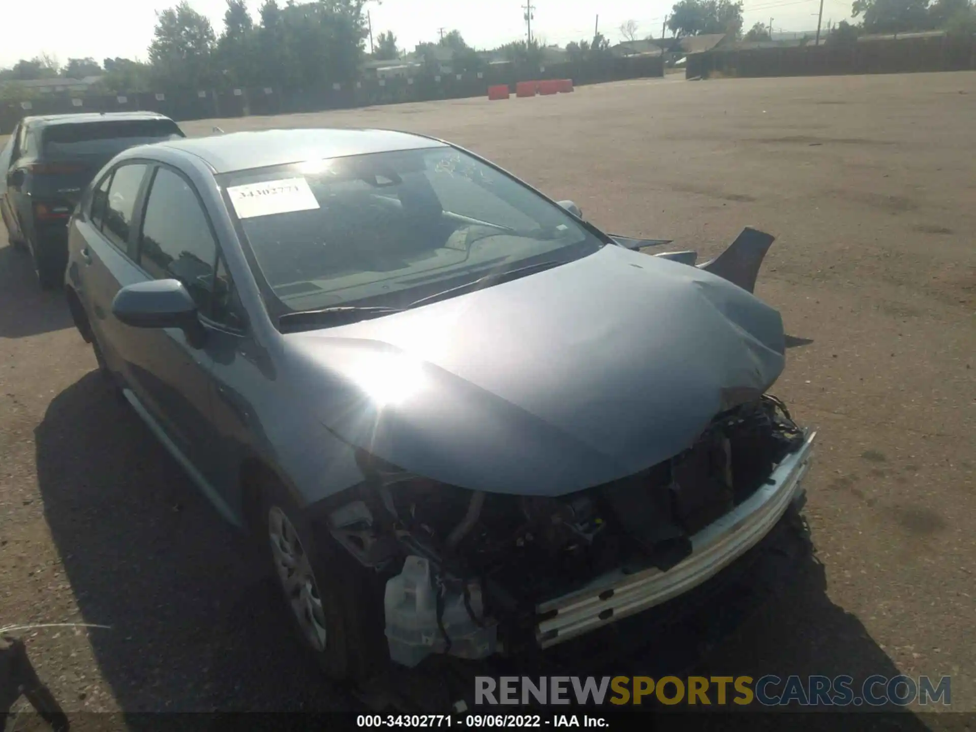 1 Photograph of a damaged car 5YFEPMAE2MP261015 TOYOTA COROLLA 2021