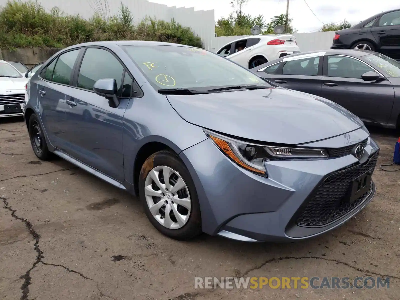 1 Photograph of a damaged car 5YFEPMAE2MP262360 TOYOTA COROLLA 2021