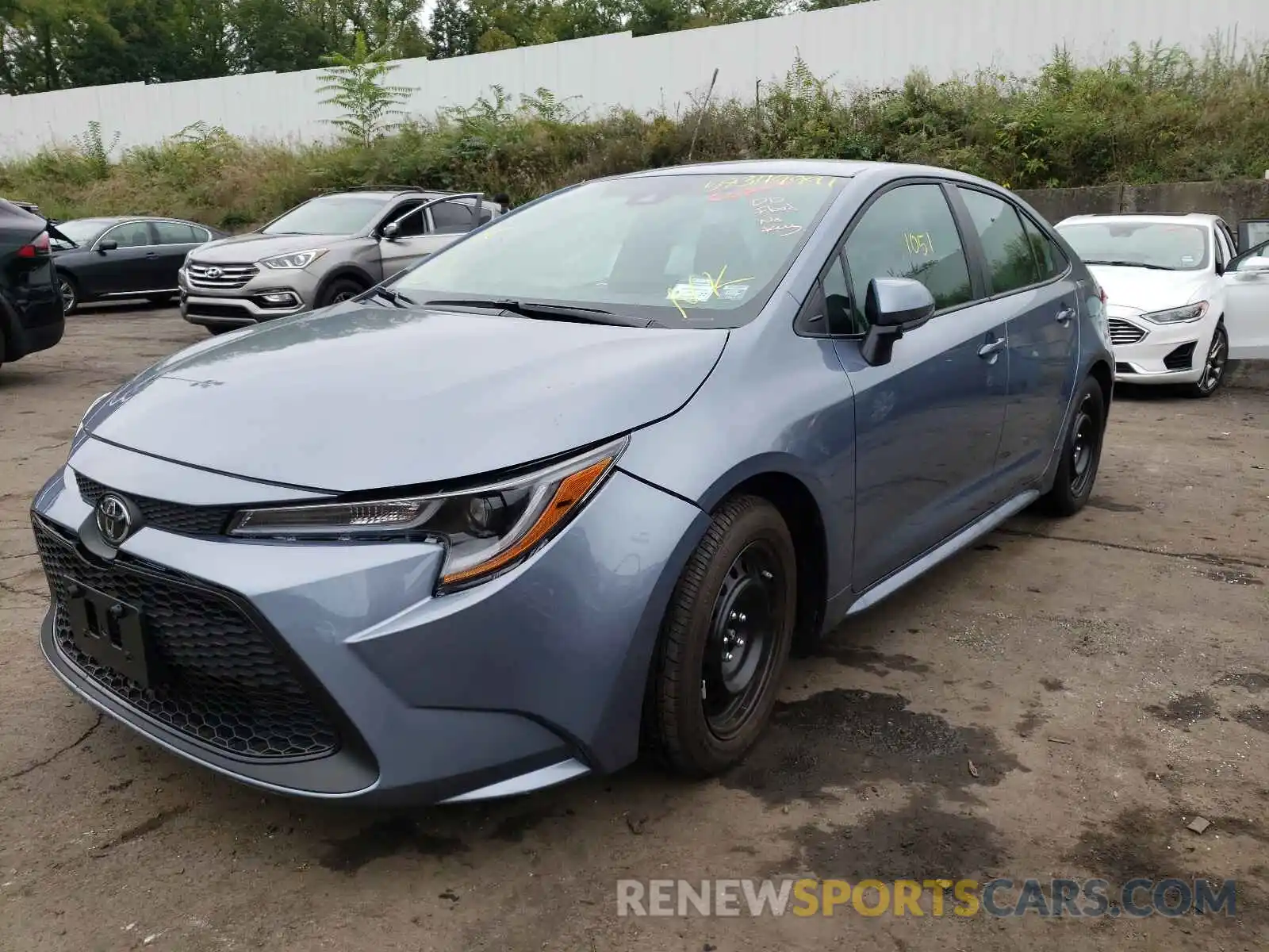 2 Photograph of a damaged car 5YFEPMAE2MP262360 TOYOTA COROLLA 2021